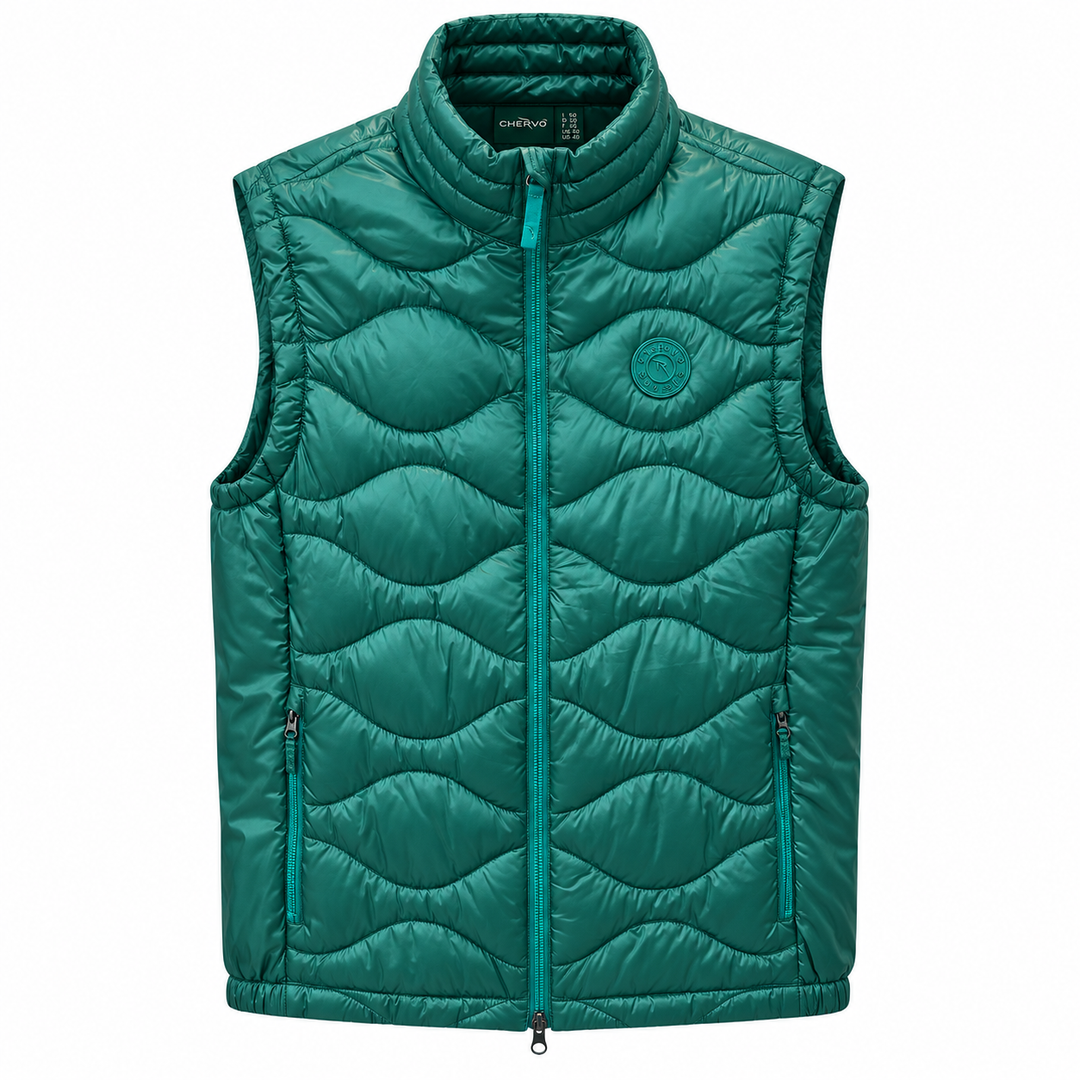 Chervo Men's ENNIO Down Pro-Therm®  Vest  - GREEN