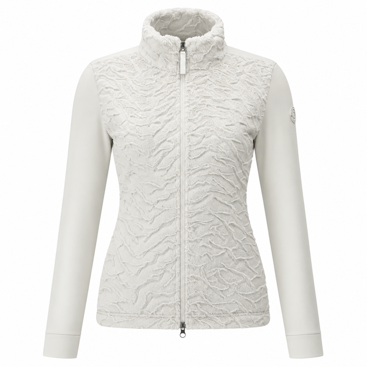 Chervò Women's  PIECE PRO-THERM® Faux Fur Golf Jacket - IVORY