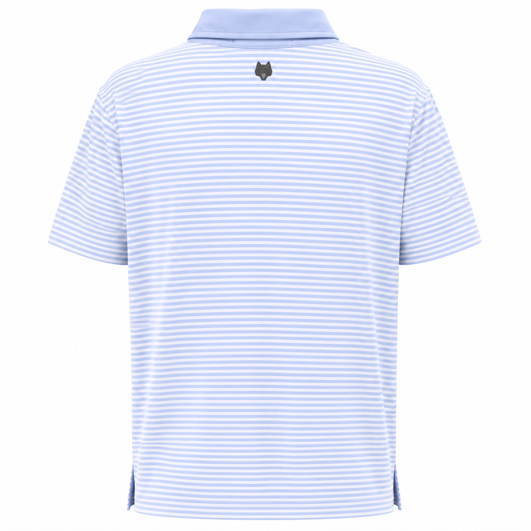 Greyson Men's CHOCTAW Stripe Polo - ARCTIC WOLF