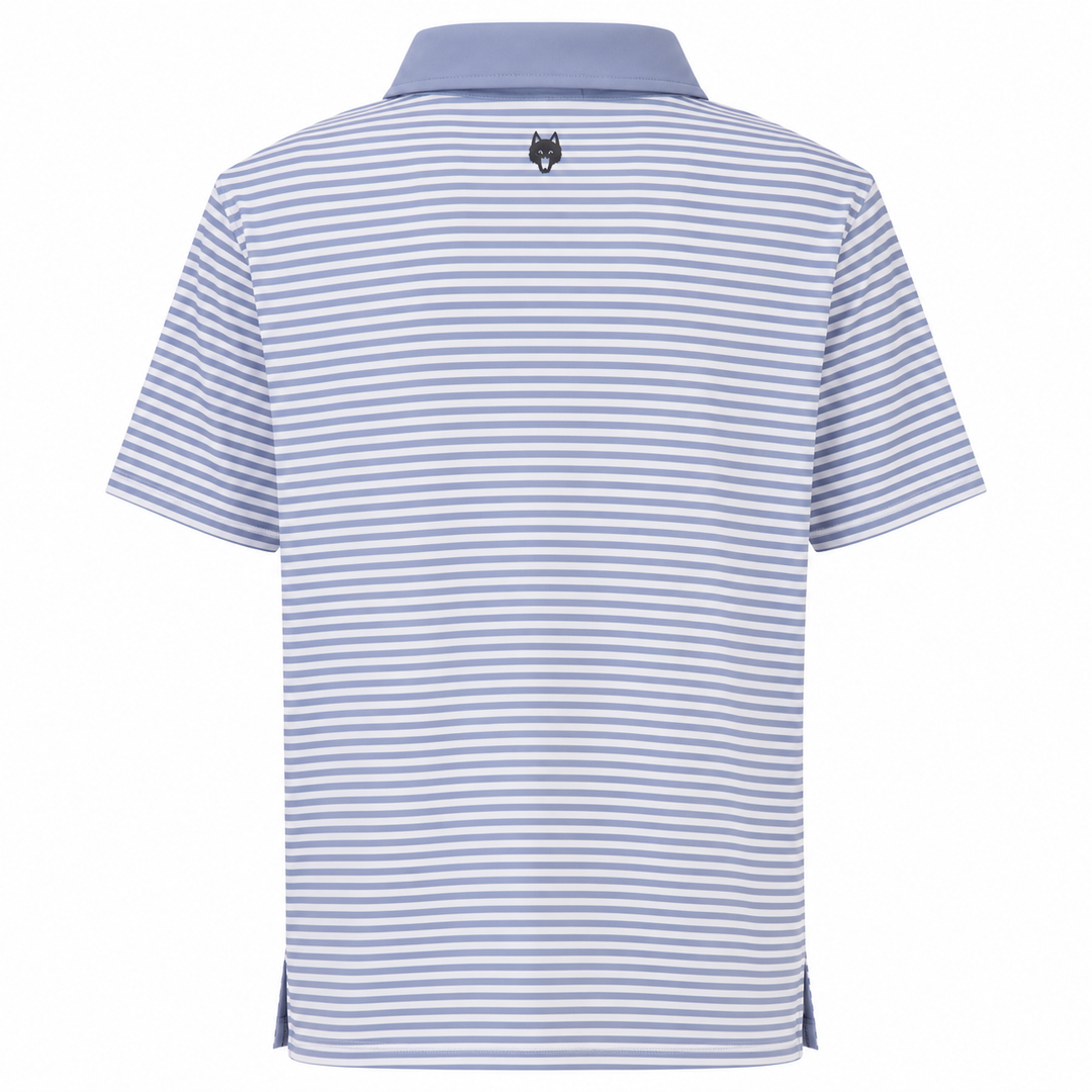 Greyson Men's CHOCTAW Stripe Polo - ARCTIC SPARROW