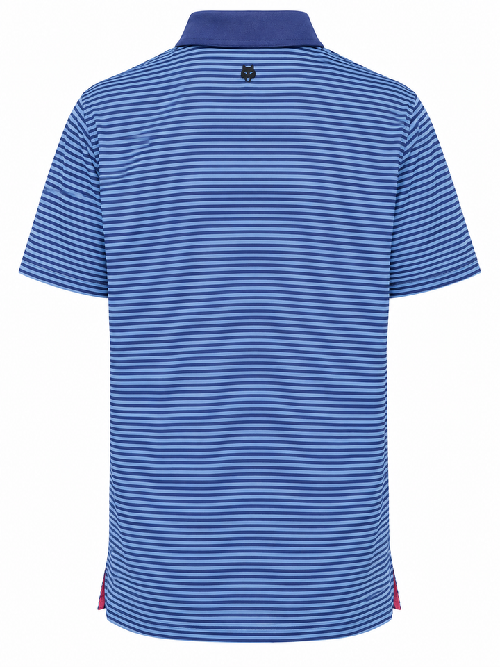 Greyson Men's CHOCTAW Stripe Polo - TWILIGHT SKY