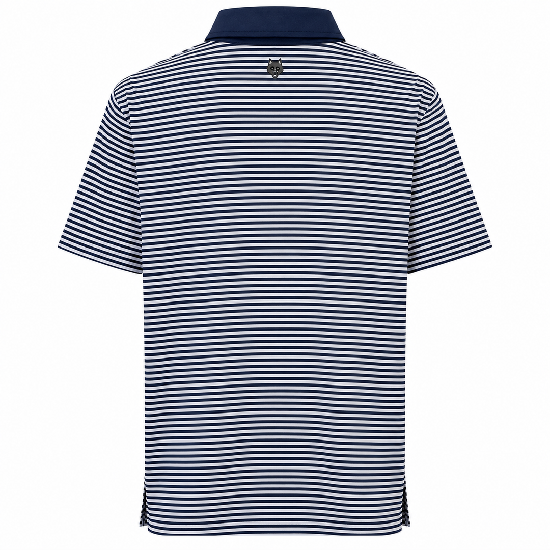 Greyson Men's CHOCTAW Stripe Polo - ARCTIC MALTESE