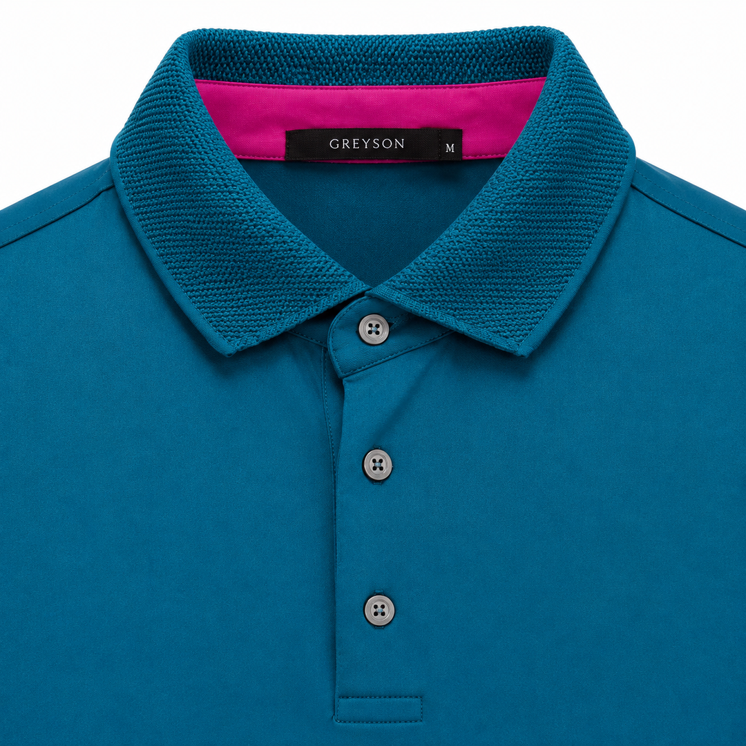 Greyson Men's KATONA SPORT Polo - EMERALD