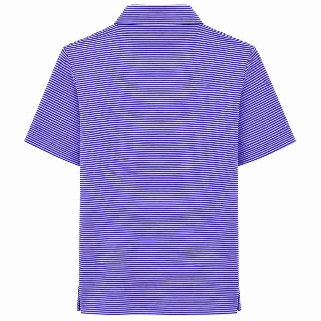 Greyson Men's SARANAC Stripe Polo - REGAL WOLF