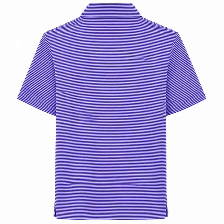 Greyson Men's SARANAC Stripe Polo - REGAL WOLF