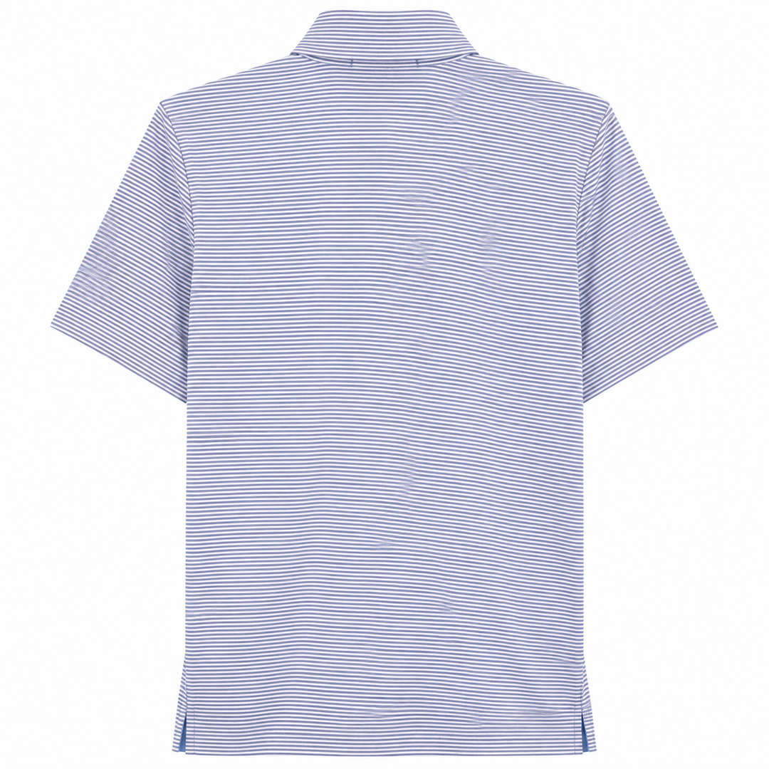 Greyson Men's SARANAC Stripe Polo - ARCTIC STORM