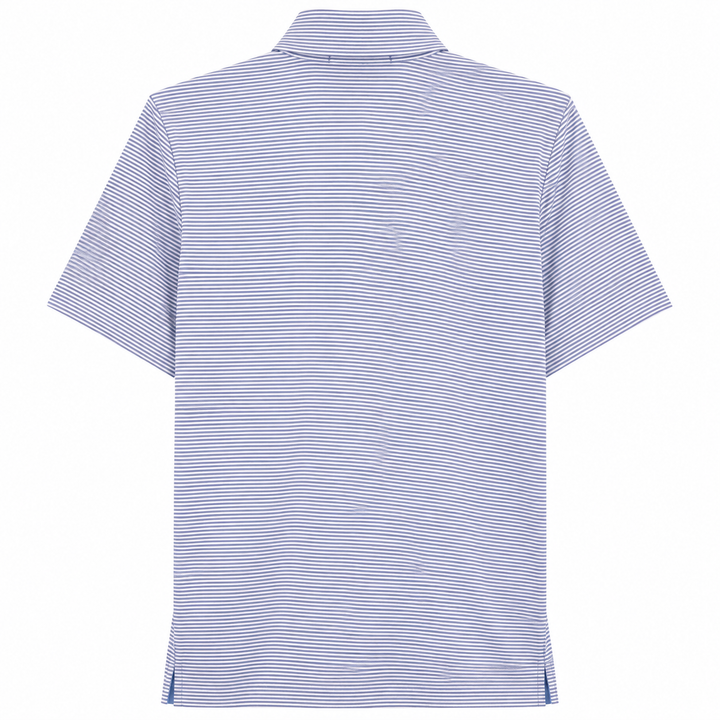 Greyson Men's SARANAC Stripe Polo - ARCTIC STORM