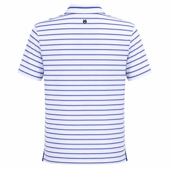Greyson Men's MISSOURIA Stripe Polo - ARCTIC SHARK BLUEBELL