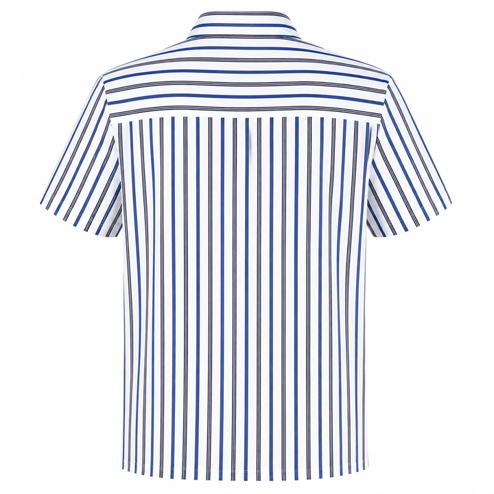 Chervo Men's ARCHITETTO Polo - WHITE BLUE