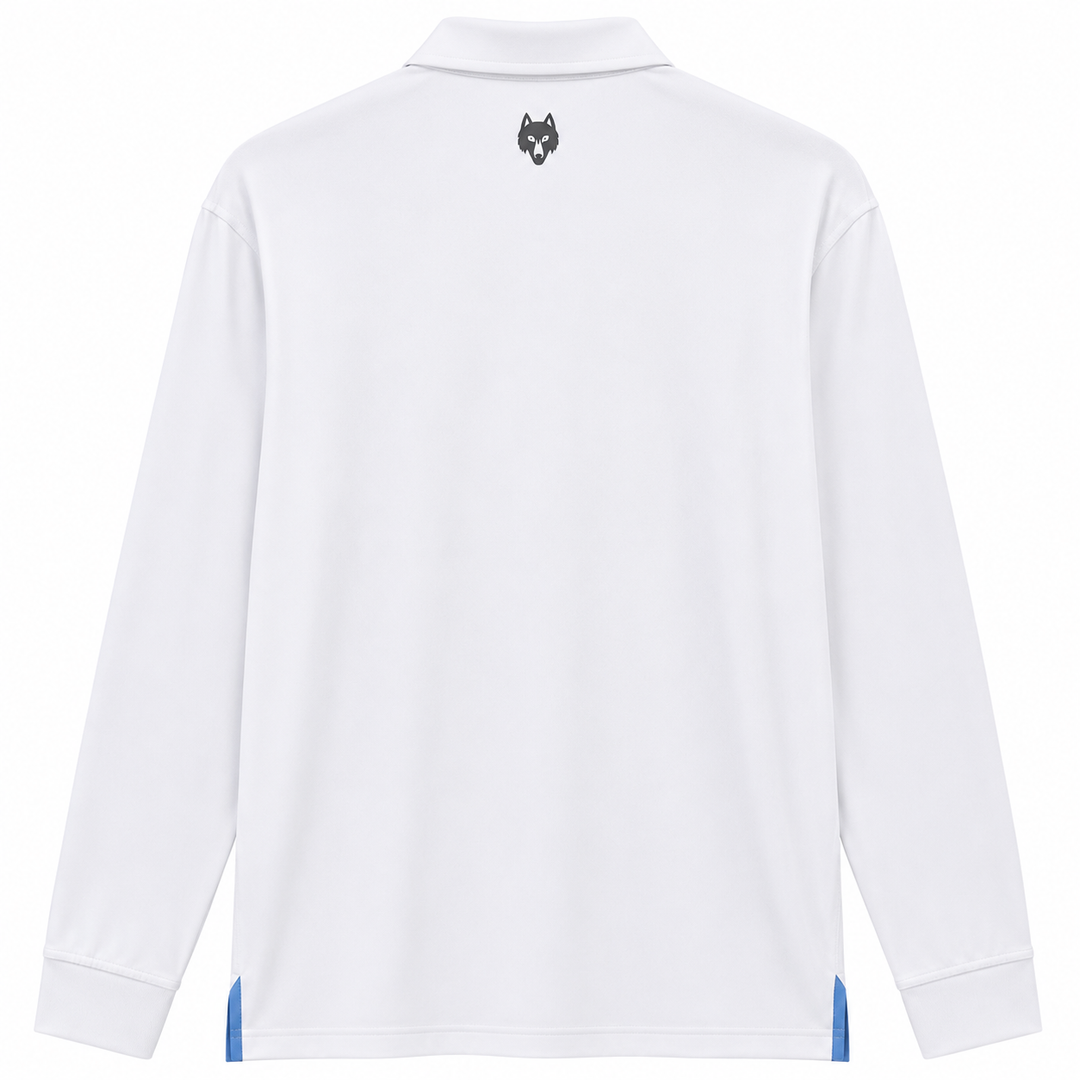 Greyson Men's KAYA Long Sleeve Polo - WHITE