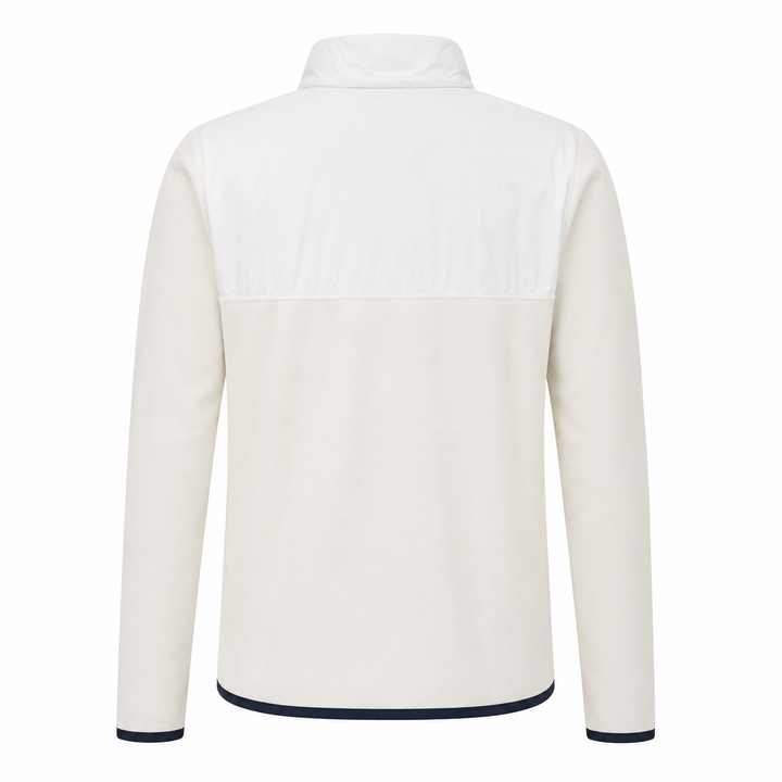 Chervo Men's PAPALEO Thermal 1/4 Zip Pullover - WHITE