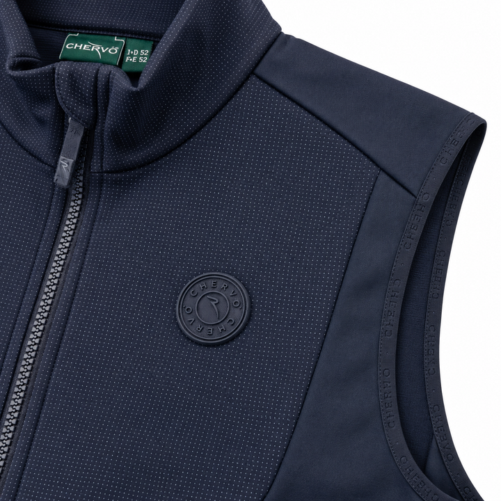 Chervo Men's POTENTE PRO-THERM®  TECHNICAL GOLF VEST - NAVY
