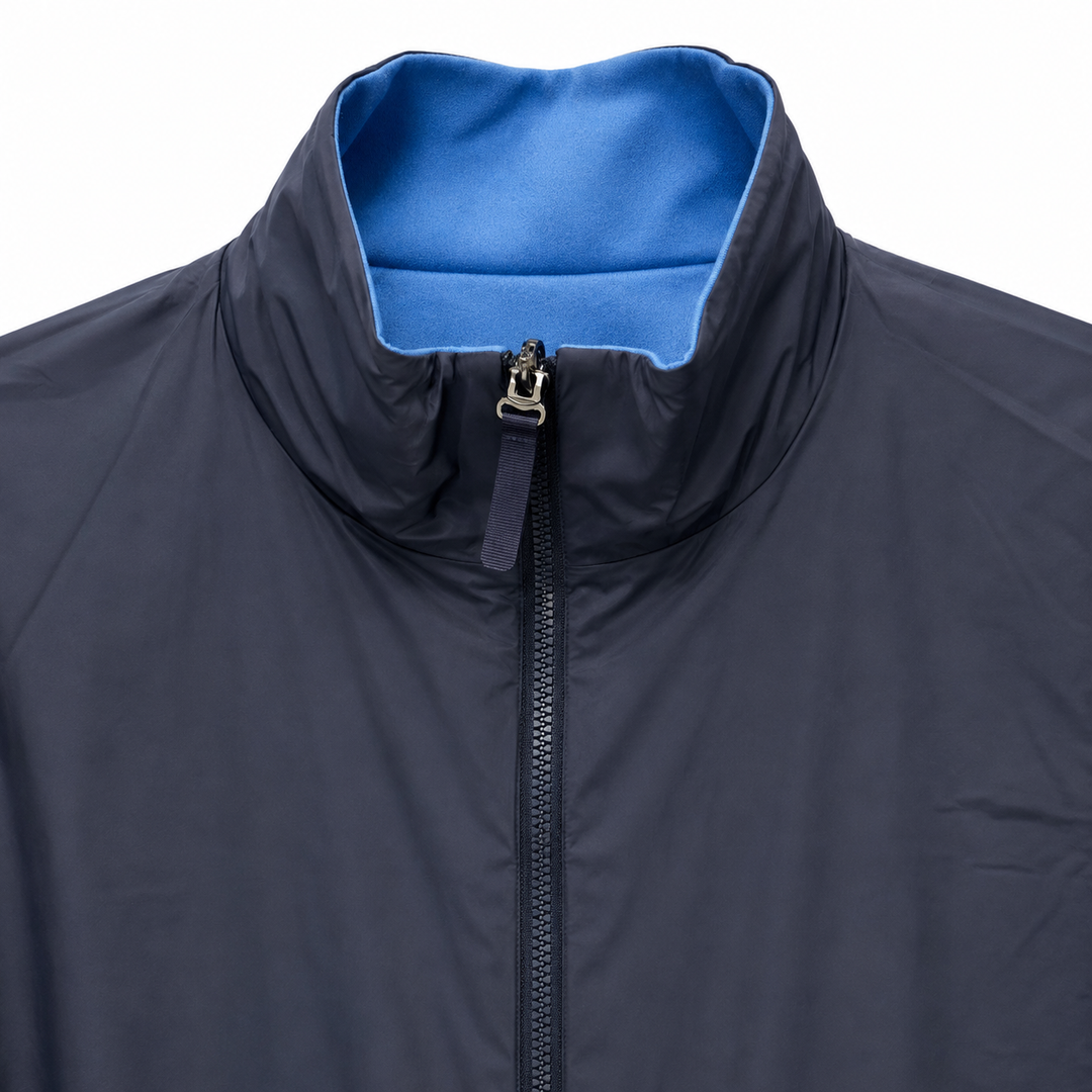 Chervò Men's PEOPLE PRO-THERM® Reversible Wind-Lock® Jacket - BLUE / NAVY