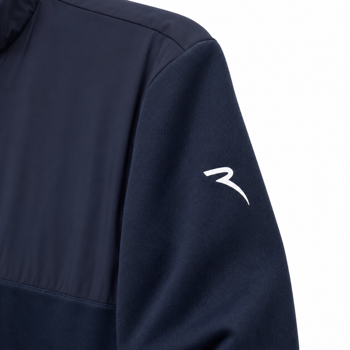 Chervo Men's PAPALEO Thermal 1/4 Zip Pullover - NAVY