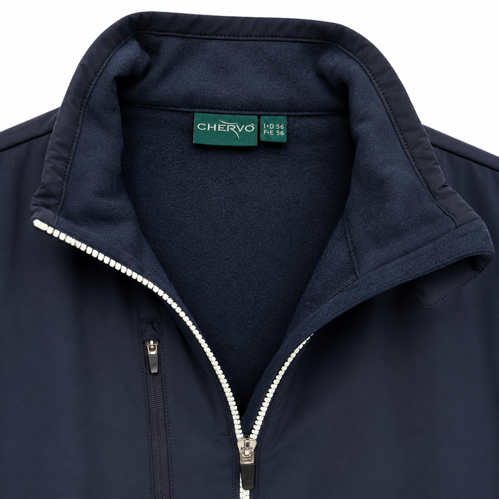 Chervo Men's PAPALEO Thermal 1/4 Zip Pullover - NAVY