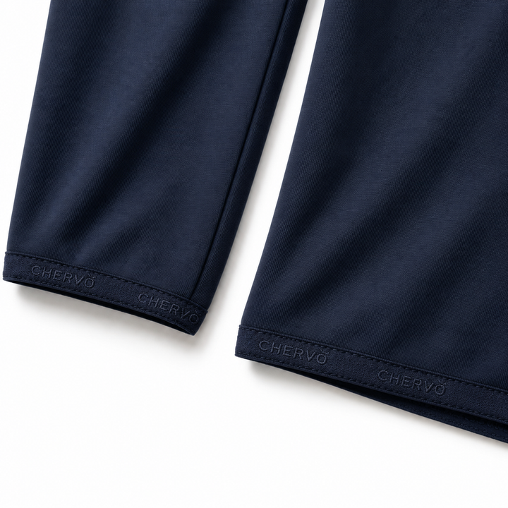 Chervo Men's PAPALEO Thermal 1/4 Zip Pullover - NAVY