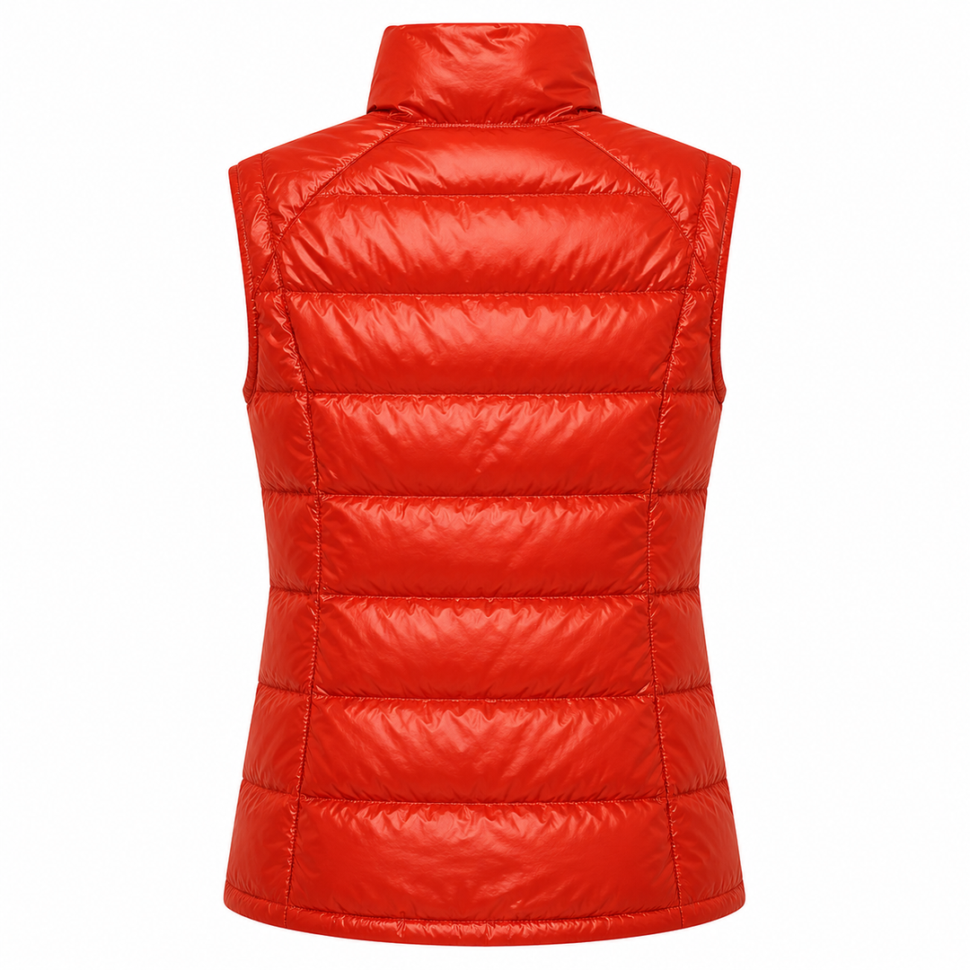 Chervò Women's ERNESTA PRO-THERM® Happy Goose® Down Insulated Golf Vest - RED