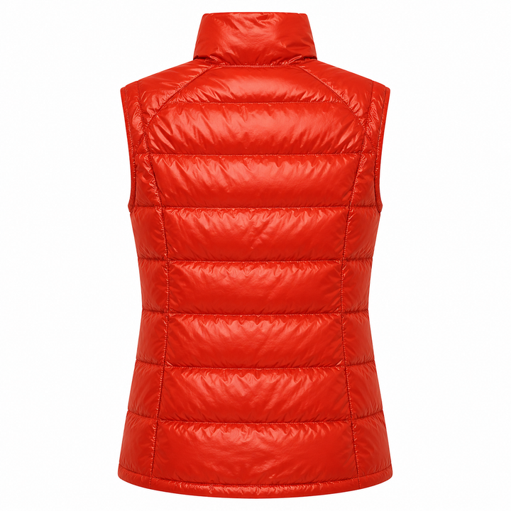 Chervò Women's ERNESTA PRO-THERM® Happy Goose® Down Insulated Golf Vest - RED