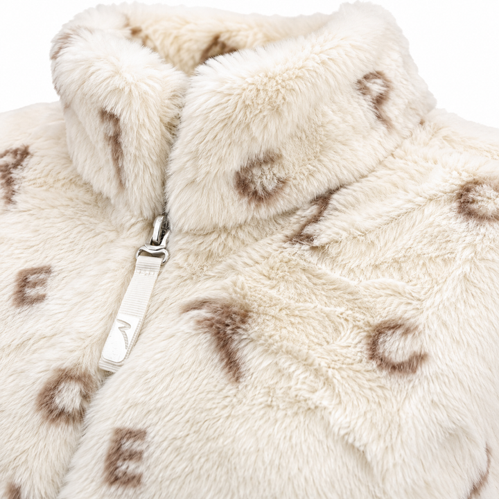 Chervò Women's  PETRUSKA PRO-THERM® Faux Fur Golf Jacket - STONE