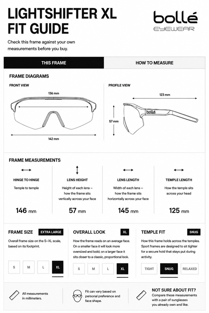 Bolle LIGHTSHIFTER XL Sunglasses - MATTE BLACK / PHANTOM GREEN