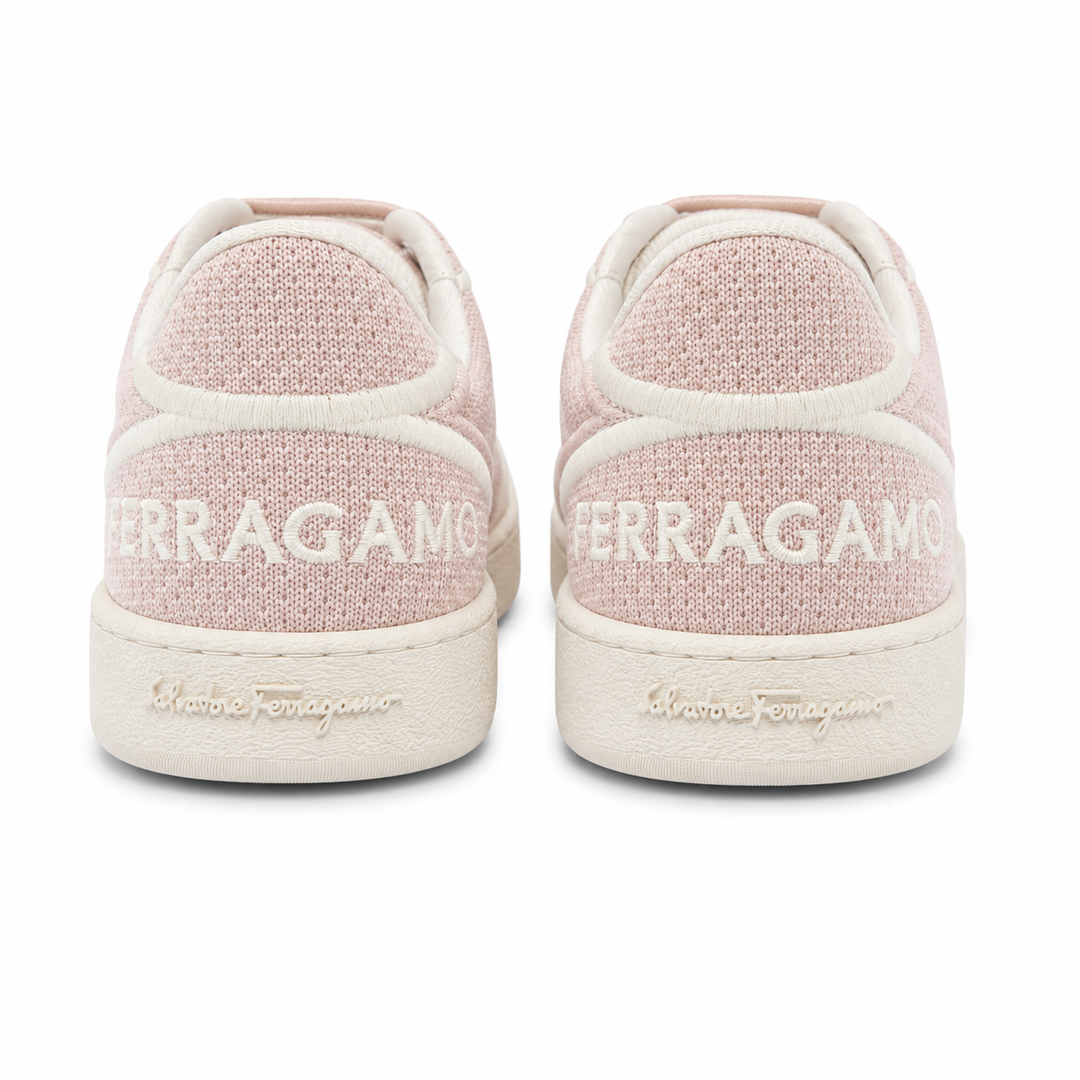 Ferragamo Women's Dedalo Fabric Sneakers - BLUSH PINK