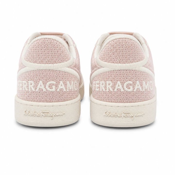 Ferragamo Women's Dedalo Fabric Sneakers - BLUSH PINK