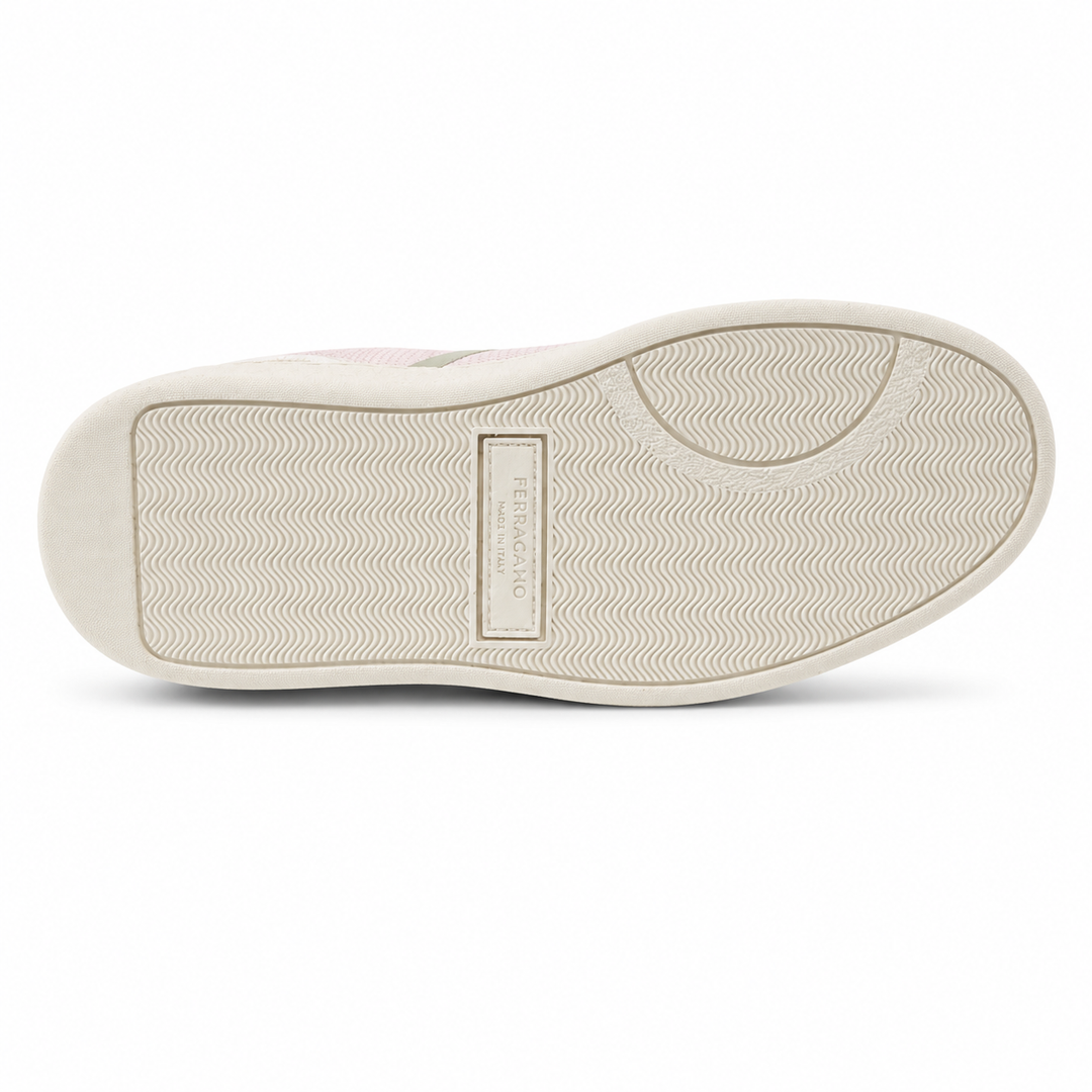 Ferragamo Women's Dedalo Fabric Sneakers - BLUSH PINK