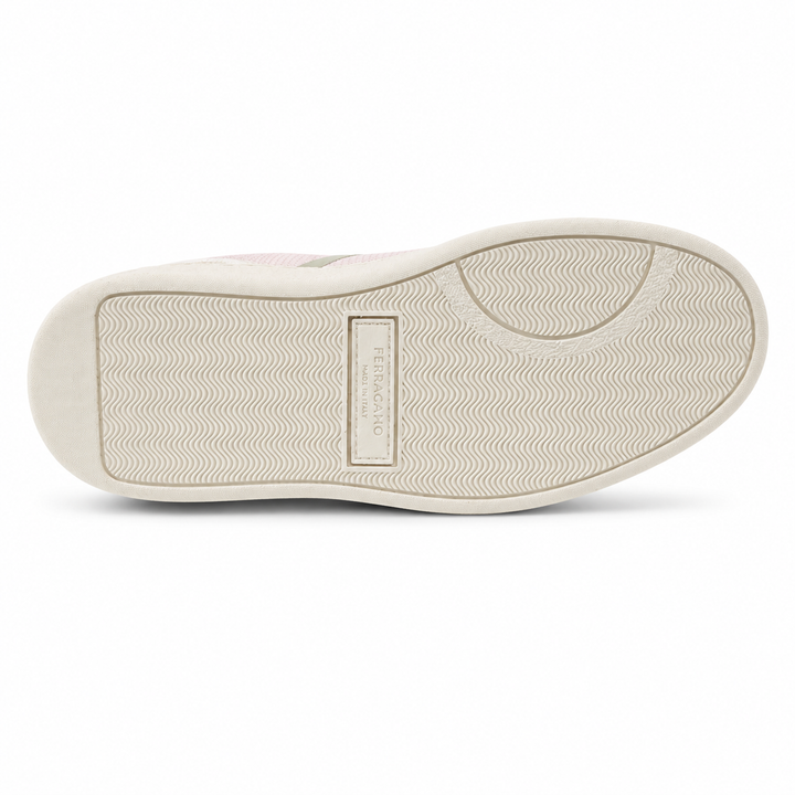 Ferragamo Women's Dedalo Fabric Sneakers - BLUSH PINK