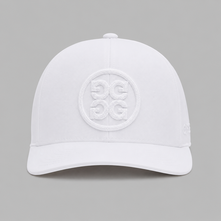 G/FORE MEN'S CIRCLE G'S STRETCH TWILL HAT - SNOW