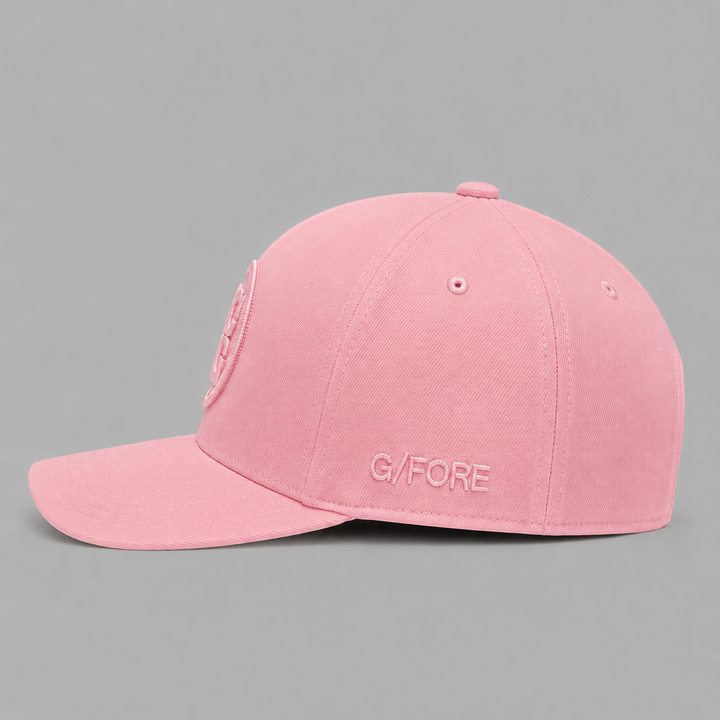 G/FORE MEN'S CIRCLE G'S STRETCH TWILL HAT - KNOCKOUT PINK