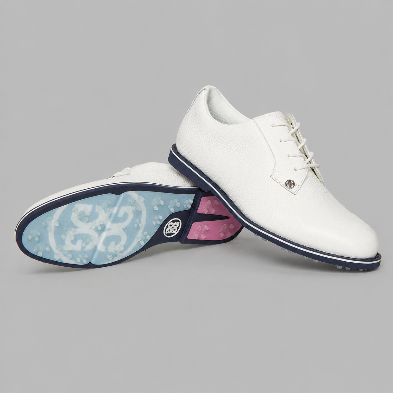 G/FORE GALLIVANTER ホワイト ゴルフシューズ G/FORE WOMEN'S GALLIVANTER PEBBLE LEATHER GOLF SHOE - SNOW