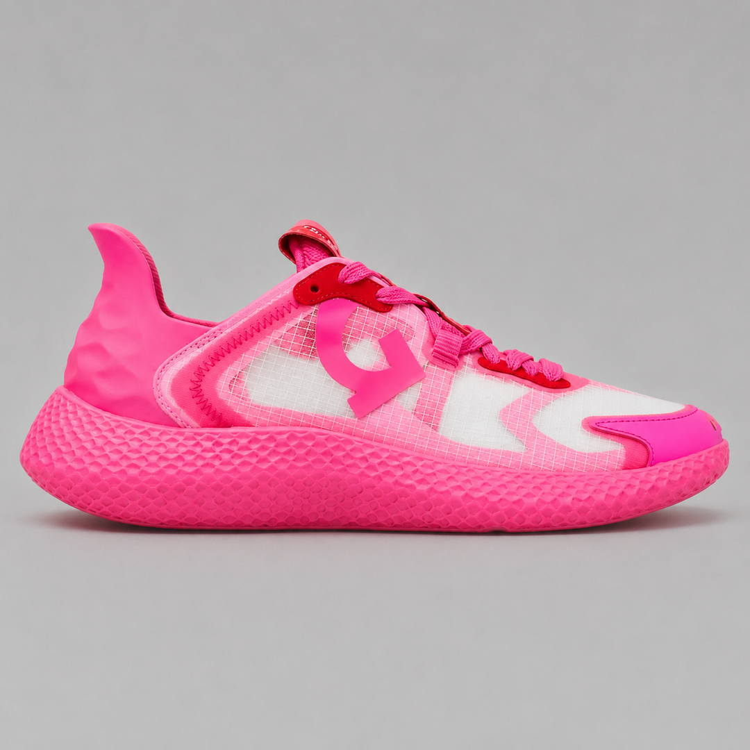 G/FORE WOMEN'S MG4X2 RIPSTOP HYBRID GOLF CROSS TRAINER - KNOCKOUT PINK