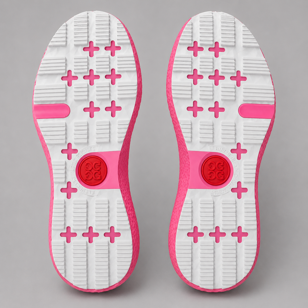 G/FORE WOMEN'S MG4X2 RIPSTOP HYBRID GOLF CROSS TRAINER - KNOCKOUT PINK