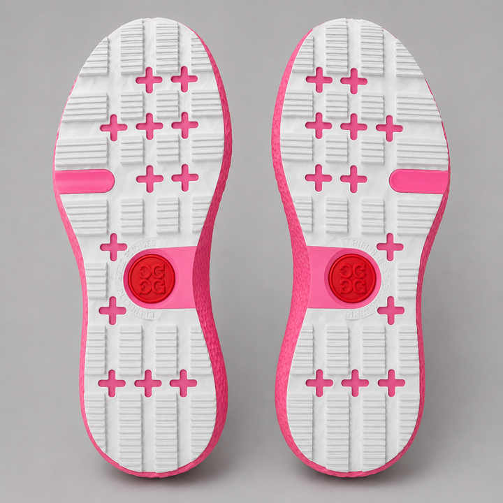 G/FORE WOMEN'S MG4X2 RIPSTOP HYBRID GOLF CROSS TRAINER - KNOCKOUT PINK