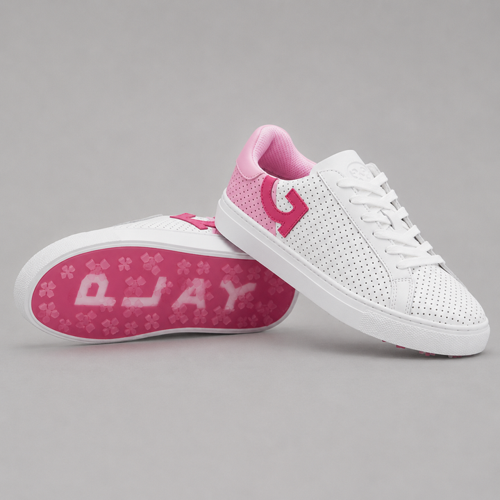 G/FORE WOMEN'S TWO TONE PERFORMANCE DURF GOLF SHOE - SNOW / LILAC
