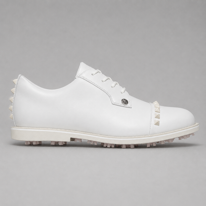 G/FORE WOMEN'S STUD CAP TOE GALLIVANTER GOLF SHOE - STONE