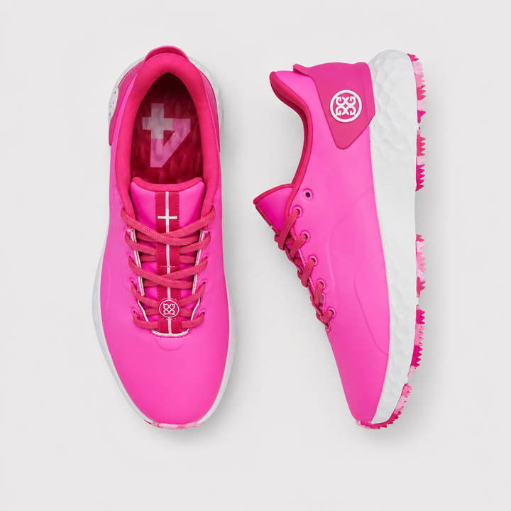 G/FORE WOMEN'S MG4+ GOLF SHOE - DAY GLO PINK