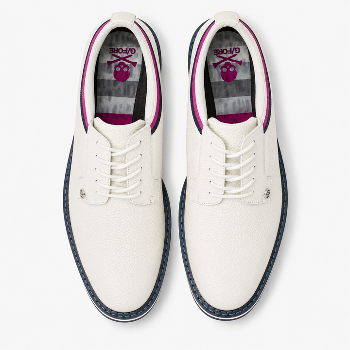G/FORE MEN'S LTD EDITION GROSGRAIN GALLIVANTER - SNOW/TWILIGHT