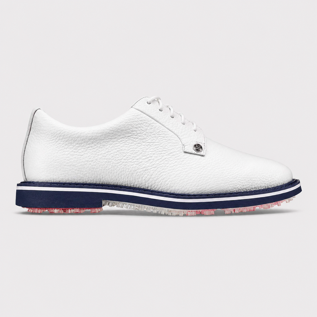 G/FORE MEN'S COLLECTION GALLIVANTER GOLF SHOE - SNOW / TWILIGHT