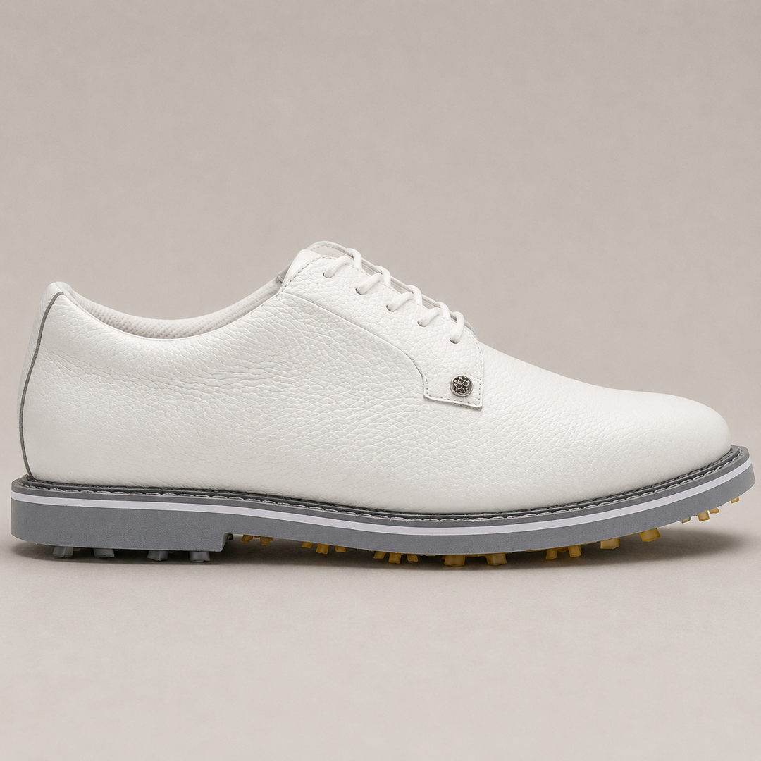 G/FORE MEN'S COLLECTION GALLIVANTER GOLF SHOE - SNOW / CHARCOAL