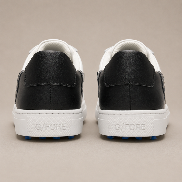 G/FORE LTD EDITION MEN'S QUARTER 'G' TWO TONE DURF GOLF SHOE - SNOW / ONYX