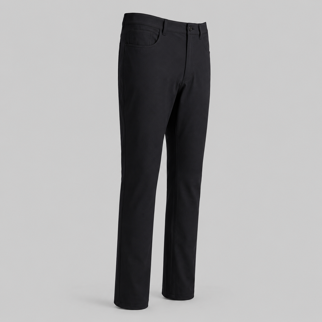 G/FORE MEN'S TOUR 5 POCKET STRAIGHT LEG PANTS - ONYX