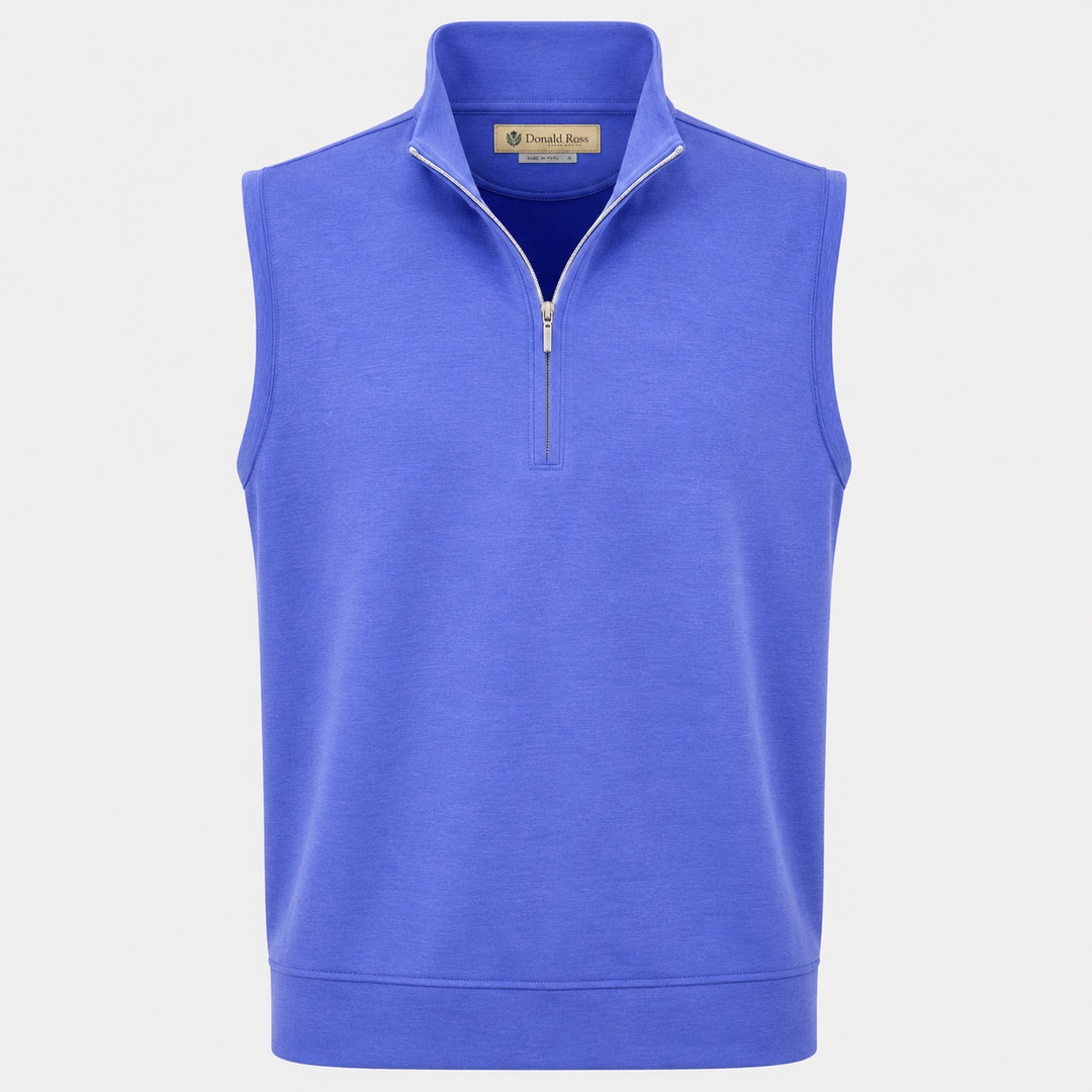 Donald Ross Mens Classic Fit Cannich Vest - LAPIS