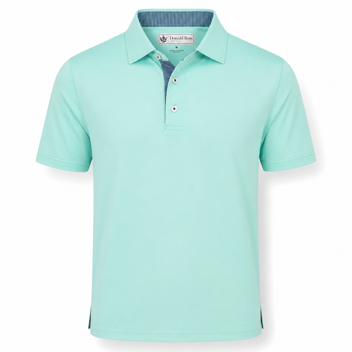 Donald Ross Mens Classic Fit SALEM Polo - MINT
