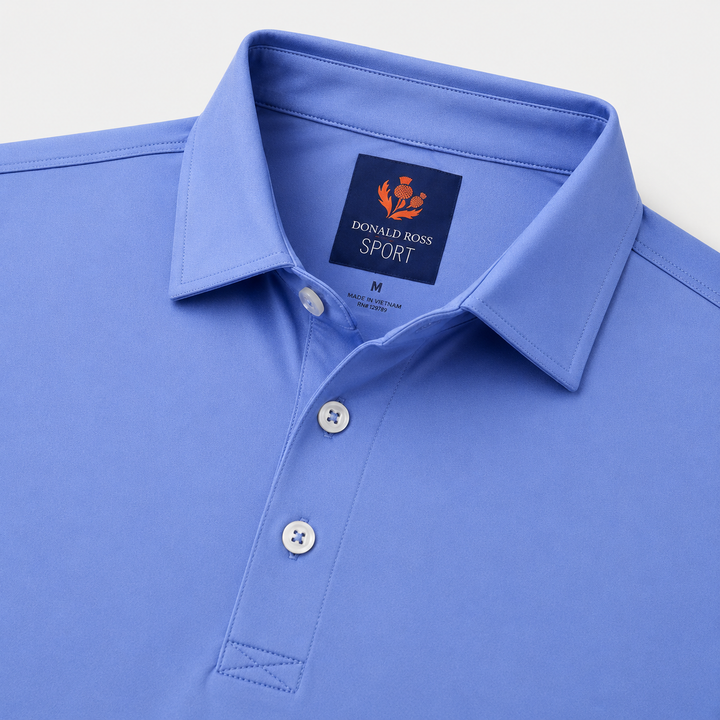 Donald Ross Mens Sport Fit DONNY Polo - Ultramarine