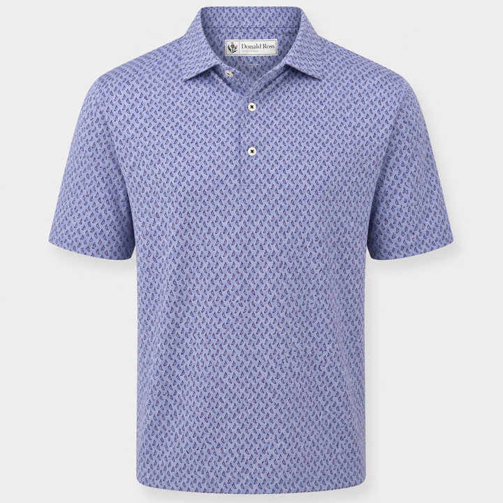 Donald Ross Mens Classic Fit SARASOTA Polo - SLATE