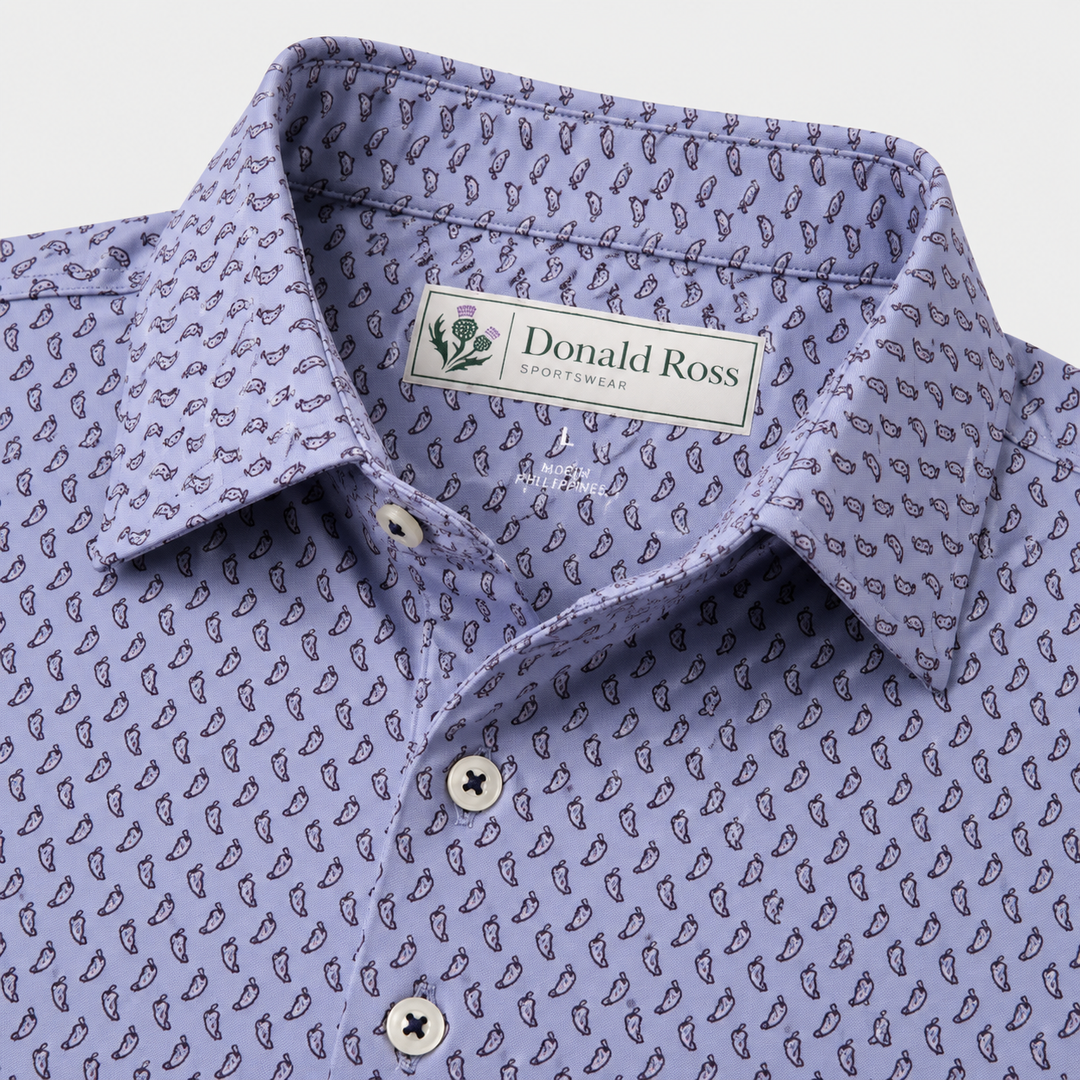 Donald Ross Mens Classic Fit SARASOTA Polo - SLATE