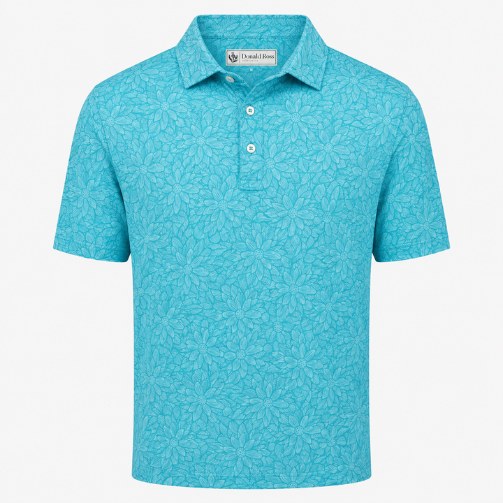 Donald Ross Mens Classic Fit WHITINSVILLE Polo - CAPRI