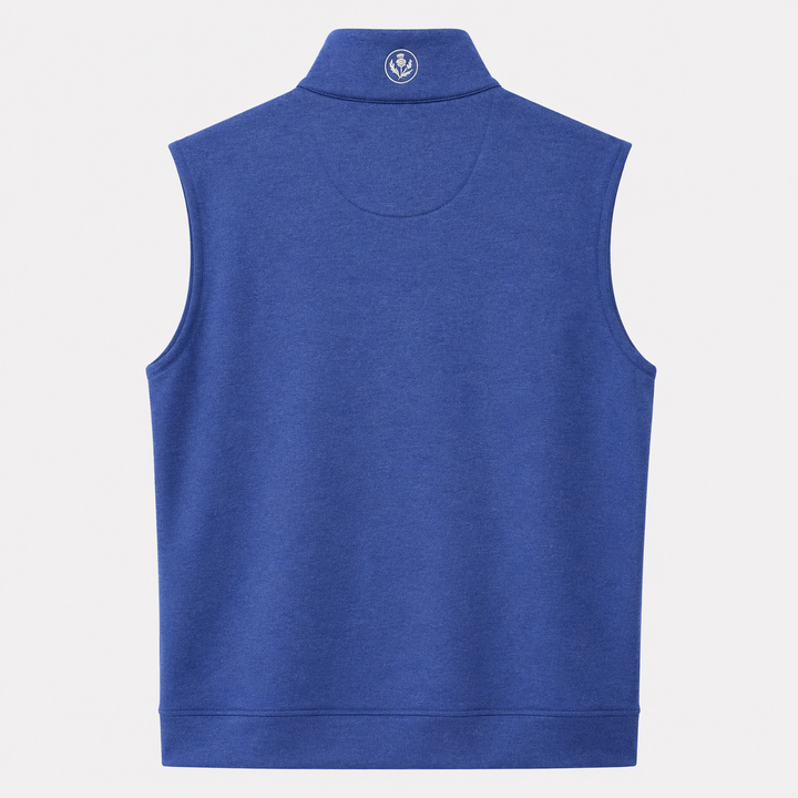 Donald Ross Mens Sport Fit Josiah Vest - HEATHER NAVY