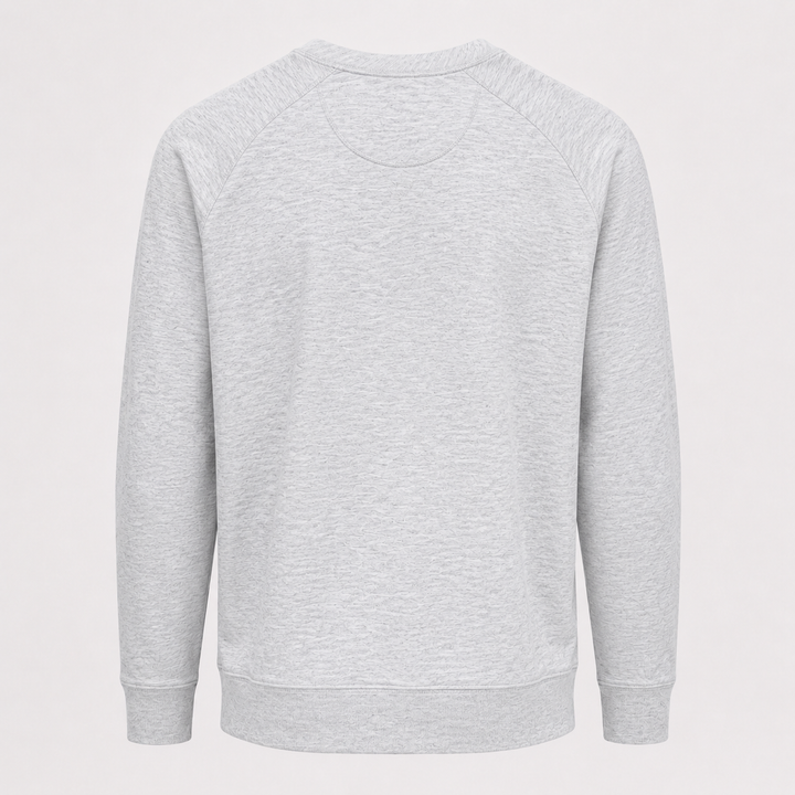 Donald Ross Mens Sport Fit Griffin French Terry Crewneck - HEATHER GREY